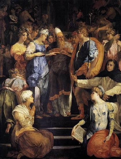 Rosso Fiorentino Betrothal of the Virgin